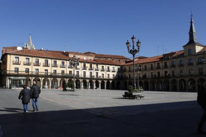 Plaza Mayor de León. FERNANDO OTERO