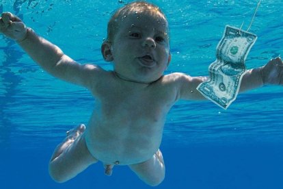 Portada del disco 'Nevermind' de Nirvana (1991). DL