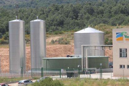 La planta de biodiésel  situada a las afueras de Toreno. L. DE LA MATA