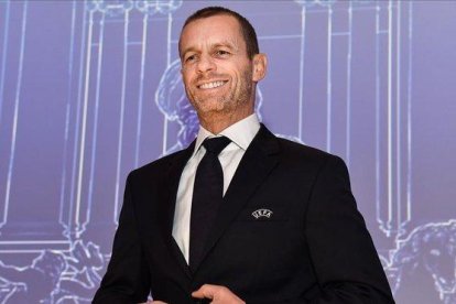 El esloveno Aleksander Cefferin, presidente de la UEFA.