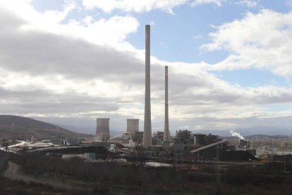 Central térmica de Compostilla en Cubillos del Sil.