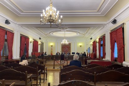 Imagen que presentaBA a sala de vistas esta mañana durante el juicio. MAZ