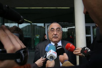 Joaquim Nadal, en la Ciutat de la Justícia, en una imagen de archivo.