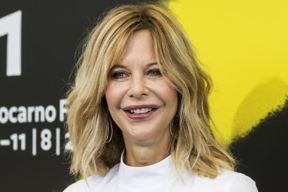 Meg Ryan en Locarno, este lunes. /