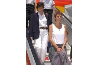 Aitor ya fue extraditada temporalmente a España en el 2003