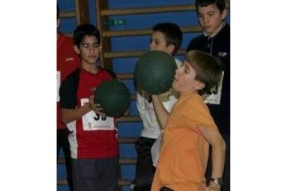 Los escolares benjamines respondieron con su presencia en esta primera jornada