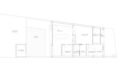 Plano de la nueva guardería municipal de Villamañán. PAULINO ROBLES REY ARQUITECTO