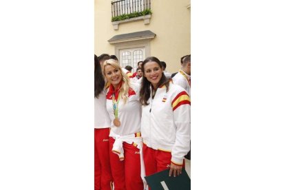 Lidia Valentín y Carolina Rodríguez. DL