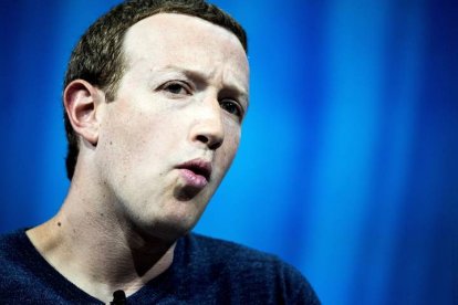 El fundador de Facebook, Mark Zuckerberg.  ETIENNE LAURENT