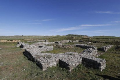 Restos del yacimiento arqueológica de Lancia. RAMIRO