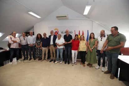 Patrocinadores de los Premios Palacio de Canedo y José Luis Prada. ANA F. BARREDO