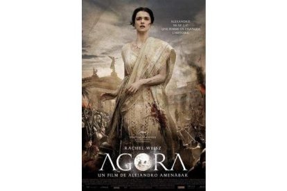 Cartel promocional de la película «Ágora».