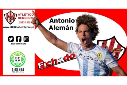 Antonio Alemán es nuevo jugador del Atlético Bembibre. DL