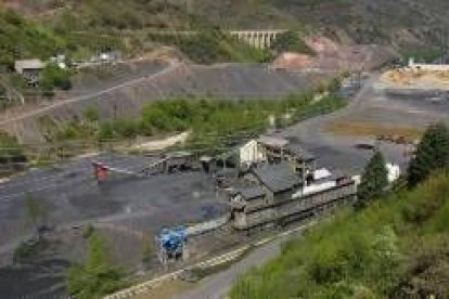 Vista panorámica del grupo Santa Cruz, de Uminsa, donde ayer se produjo el mortal accidente minero