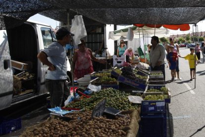 El mercadillo se despide hoy de su ubicación actual.