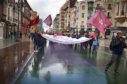 Las imágenes de la contracelebración de Villalar. MIRIAM CHACÓN ICAL (1)