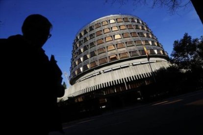 La sede del Tribunal Constitucional, en Madrid