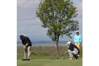 Los golfistas hicieron las delicias de los espectadores por su buen nivel