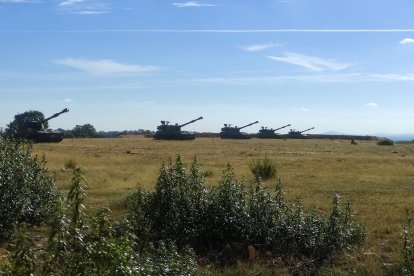 Maniobras militares en el Teleno. DL