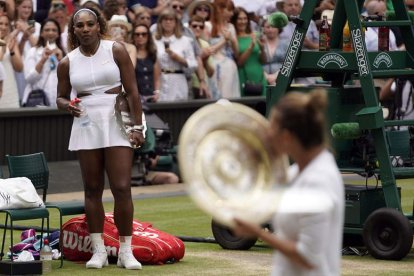 Serena perdió su segunda final consecutiva en Londres. WILL OLIVER