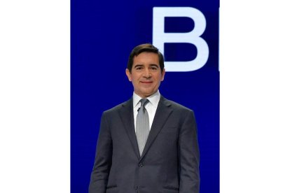 Imagen del presidente del BBVA. MARIELI OVIEDO