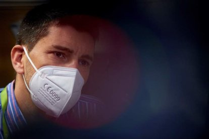 El investigador del Hospital Germans Trias de Badalona (Barcelona) Oriol Mitjà. ALEJANDRO GARCÍA