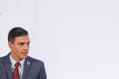 El presidente del Gobierno, Pedro Sánchez. BALLESTEROS