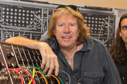 Keith Emerson, en el 2015, en Estados Unidos.