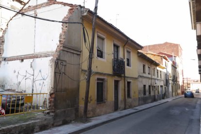 Viviendas afectadas por la Ronda Interior. MARCIANO PÉREZ