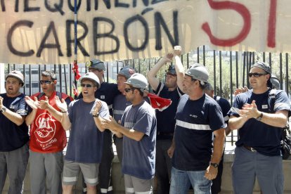 Los mineros reanudan sus protestas en defensa del futuro del carbón.