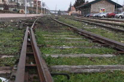 Tramo de la ruta de la Plata en La Bañeza. RAMIRO