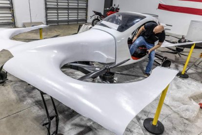 El modelo ya probado en la empresa Doroni Aerospace, en la ciudad de Pompano Beach. CRISTOBAL HERRERA-ULASHKEVICH