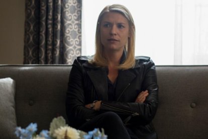 La actriz Claire Danes, en la séptima temporada de la serie de Fox Homeland.