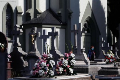 El aforo del cementerio es de casi 10.000 personas. JESÚS F. SALVADORES