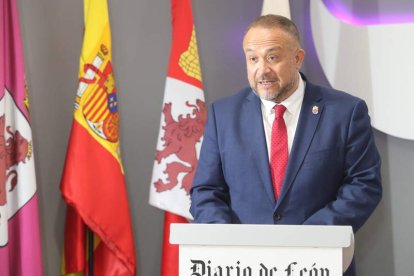 El presidente del Consejo Comarcal del Bierzo, Gerardo Álvarez Courel. RAMIRO