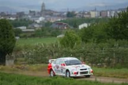 Antonio Garrido no pudo terminar más arriba debido a problemas con el coche en los primeros tramos