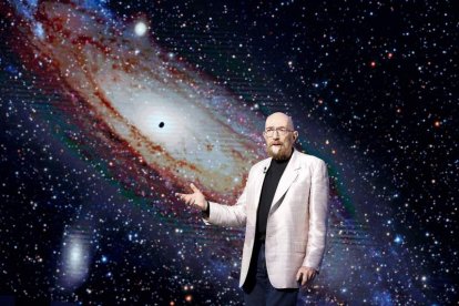 Kip Thorne, uno de los ganadores del premio Nobel, en la inauguración de una feria de la ciencia en Seúl. JEON HEON-KYUN