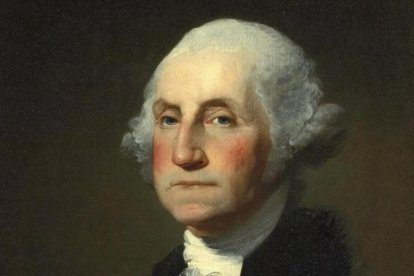 George Washington, primer presidente de Estados Unidos.