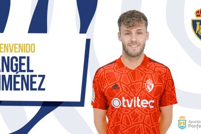 Ángel Jiménez es nuevo guardameta de la SD Ponferradina. DL