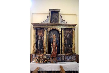 Retablo de la Iglesia de Gordaliza del Pino