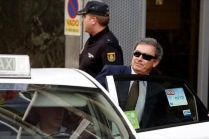 Jordi Pujol Ferrusola, a la salida de la Audiencia Nacional, el pasado 15 de septiembre.