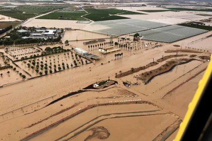 Situación en la localidad murciana de Los Alcázares. DIRECCIÓN GENERAL DE SEGURIDAD CIUDADANA Y EMERGENCIAS