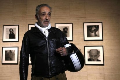 Presentación de la exposición 'Sombras del tiempo' de Alberto García Alix en el Museo de Arte Contemporáneo de Castilla y León