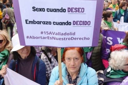 Imagen de archivo de una manifestación a favor del aborto. NACHO GALLEGO