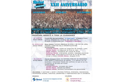 Cartel de las jornadas. DL