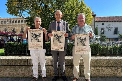 Momento de la presentación del corro de San Froilán que se celebrará en León el jueves 5 de octubre. DL