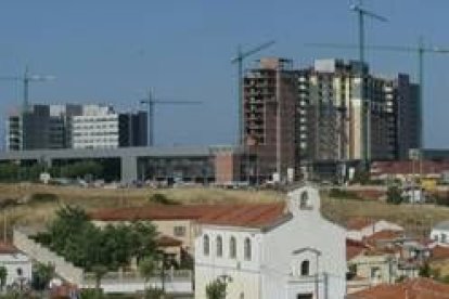 Barrio de La Inmaculada, con la Iglesia de la Purísima Concepción