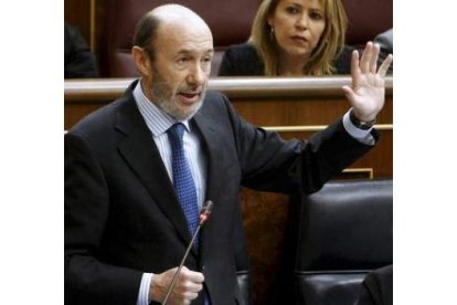 El vicepresidente Pérez Rubalcaba.