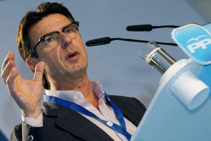 El ministro de Industria, José Manuel Soria, ayer en Gran Canaria.