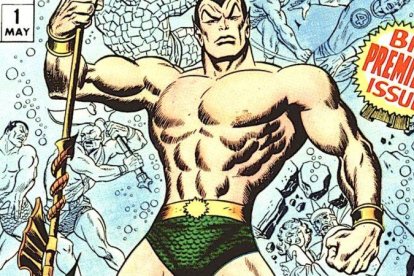 Namor, en una de las portadas del cómic de Marvel